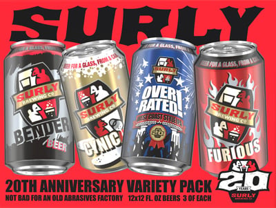 Surly 20th Anniversary Variety Pack