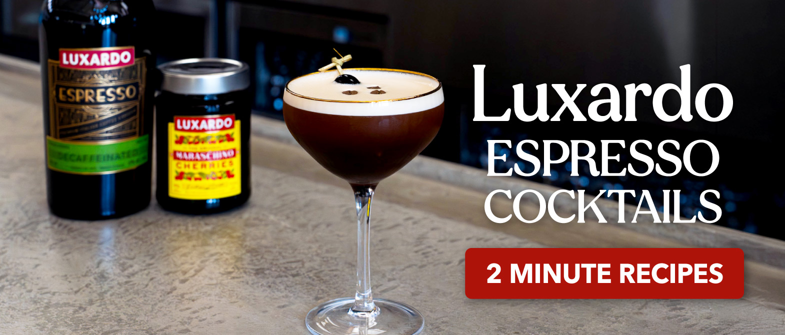 Luxardo Espresso Martini Cocktail