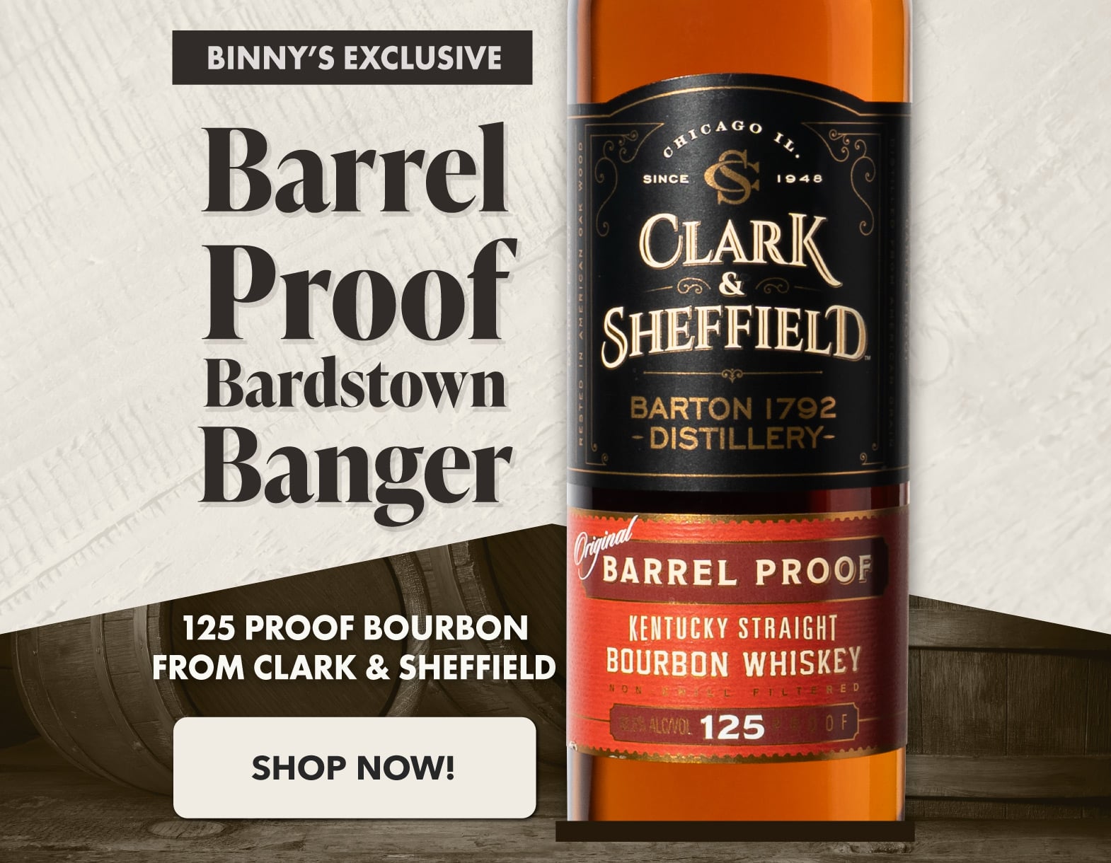 Barrel-proof Bardstown Banger