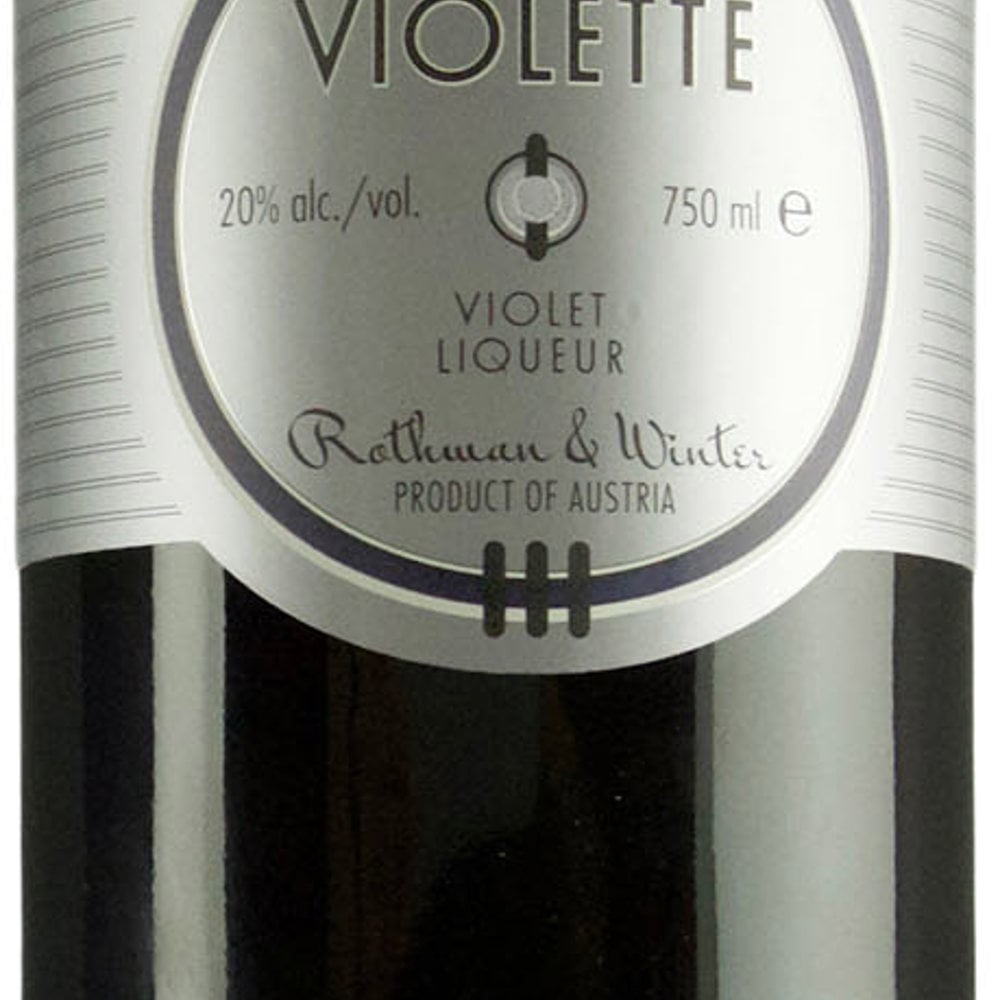 vangst Opa vasteland Rothman & Winter Creme de Violette Liqueur | 750 ml Bottle