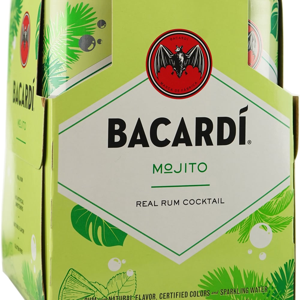 Continuo Colector Cap Bacardi Mojito RTD 4 Pack Cans | 4 pack of 355 ml Can