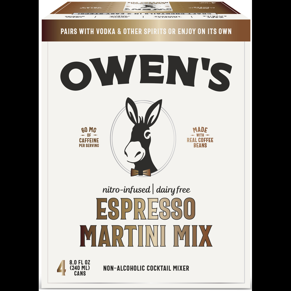 Owen's Mixers Espresso Martini 4 Pack Cans