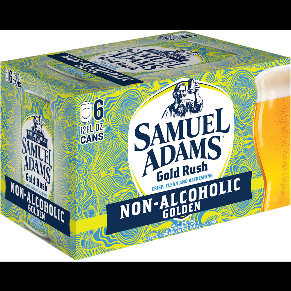 Samuel Adams Gold Rush NA 6 pack of 12 oz Can