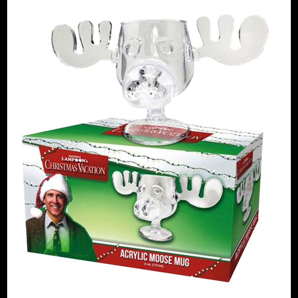 Spoontiques - National Lampoon's Christmas Vacation Acrylic Moose Cup -  Griswold Moose Glasses