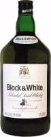 Diving for Pearls: Black & White blended whisky, bottled mid-1970s (1/10  pint)