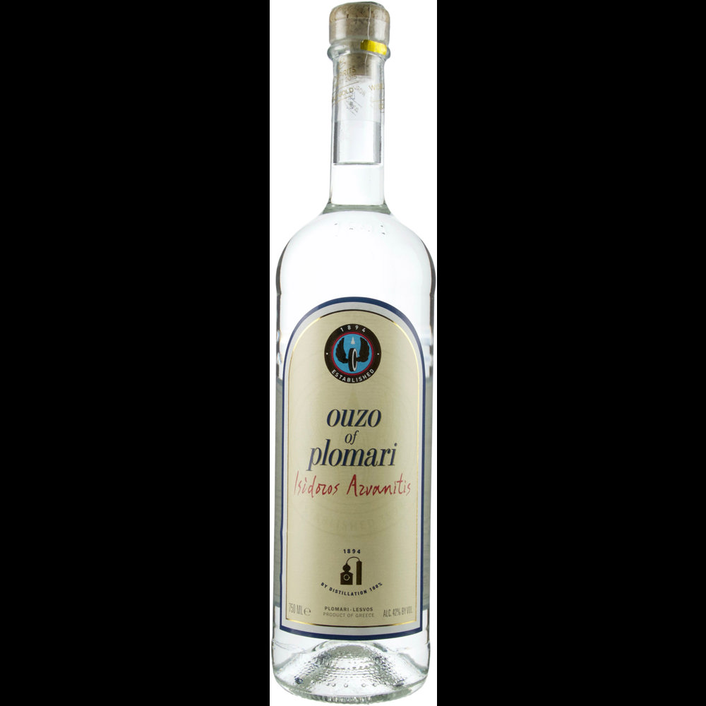 ml 750 Ouzo Plomari by Arvanitis | Isidoros Bottle