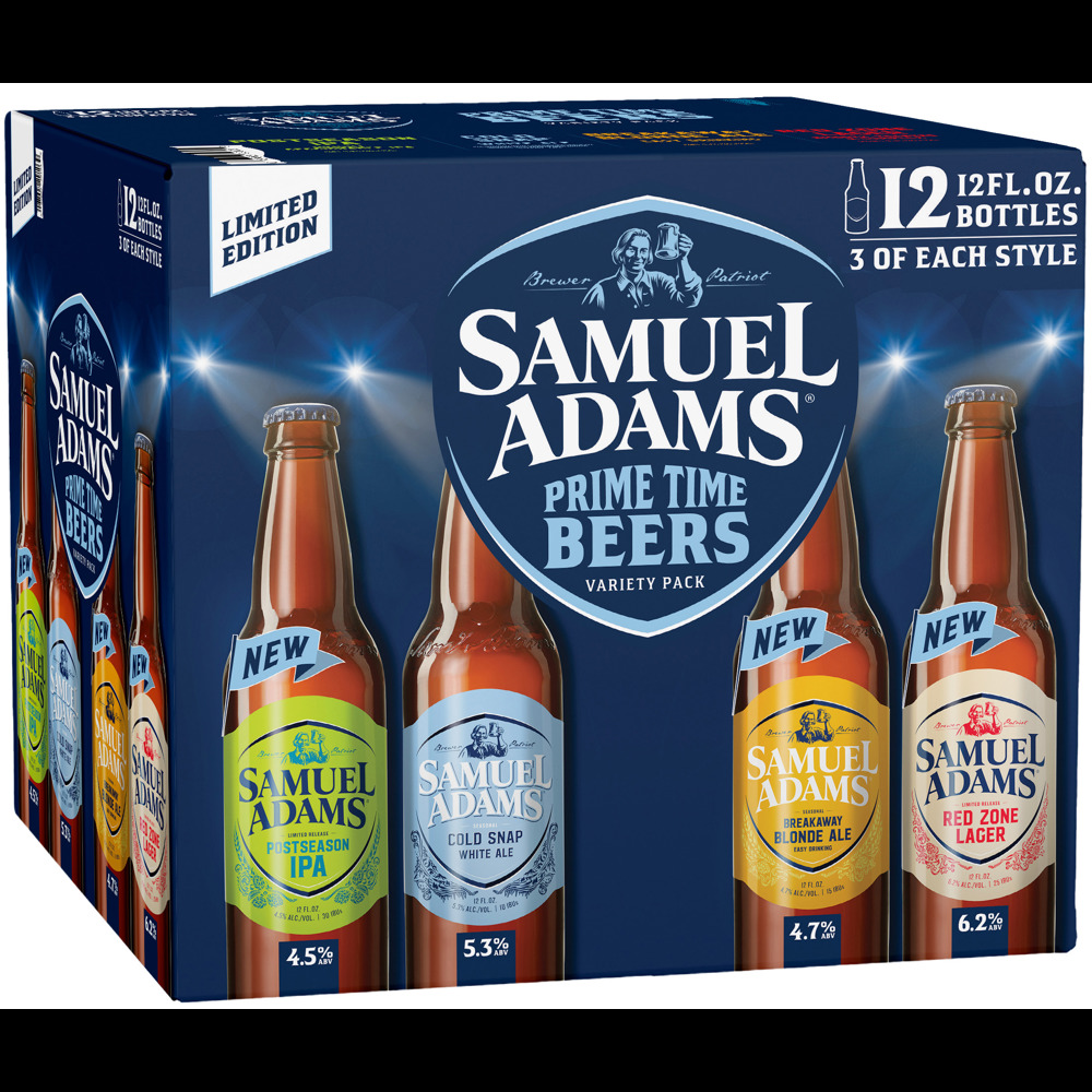 Samuel Adams Variety Pack 12 pack of 12 oz Bottle