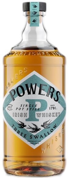 Powers Three Swallow Release Single Pot Still Whiskey | 750 ml Bottle